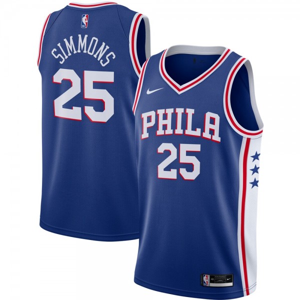 Philadelphia 76ers Trikot Ben Simmons 25 2020-2021 Nike Icon Edition Swingman - Herren